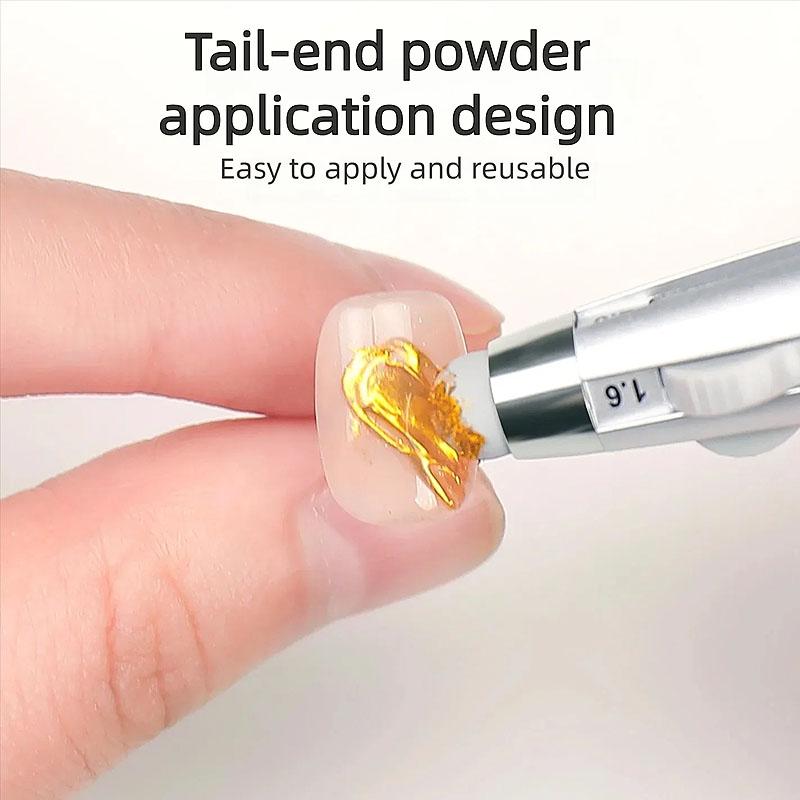 Nail Dot Rod Pen Rhinestone Glue Pen Rhinestone Applicator Pencil Rhinestone Catcher for Nails Diamond Picker DB07