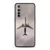 Aircraft Plane Airplane Silicone For Realme 9 Pro GT2 6 7 8 10 C11 C21Y C25 C35 GT Neo 2 3 3T Pro Plus 5G Shockproof Phone Cover
