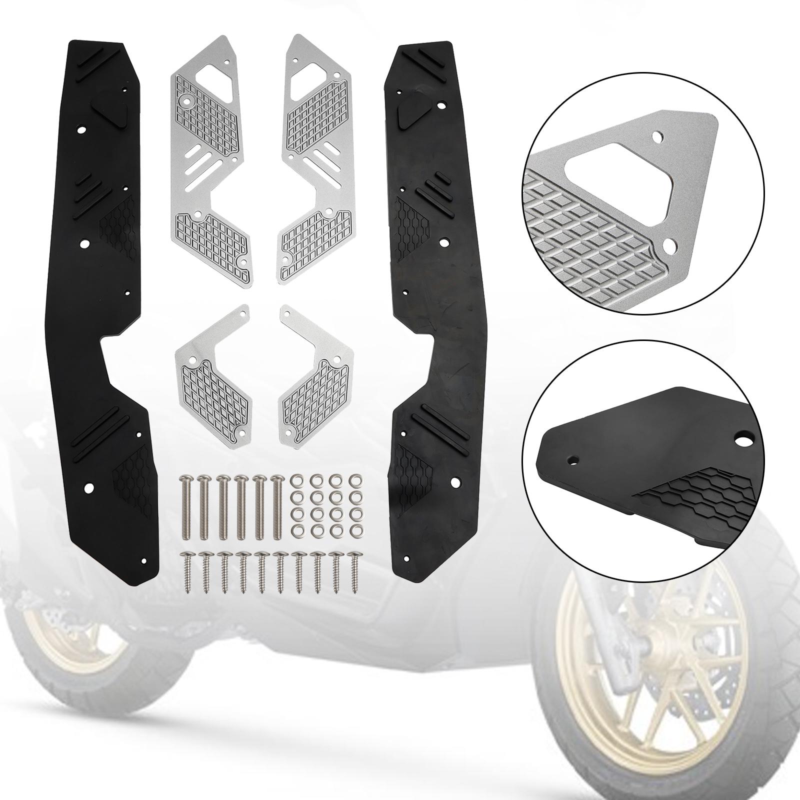 

Footrest Foot Pegs Pedal Footboard Plate Guard fit for HONDA ADV160 2022-2023 Titanium