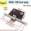 Qingwa Universal Stainless Steel Mortise Door Lock Body
