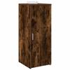 VidaXL Storage Cabinet Smoked Oak 40x45x103.5cm Engineered Wood, Cabinet, Office Cabinet, Anti-tip Cabinet, 859037