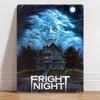 Cartello in Metallo di Alluminio Personalizzato Cartello Poster Film Fright Night