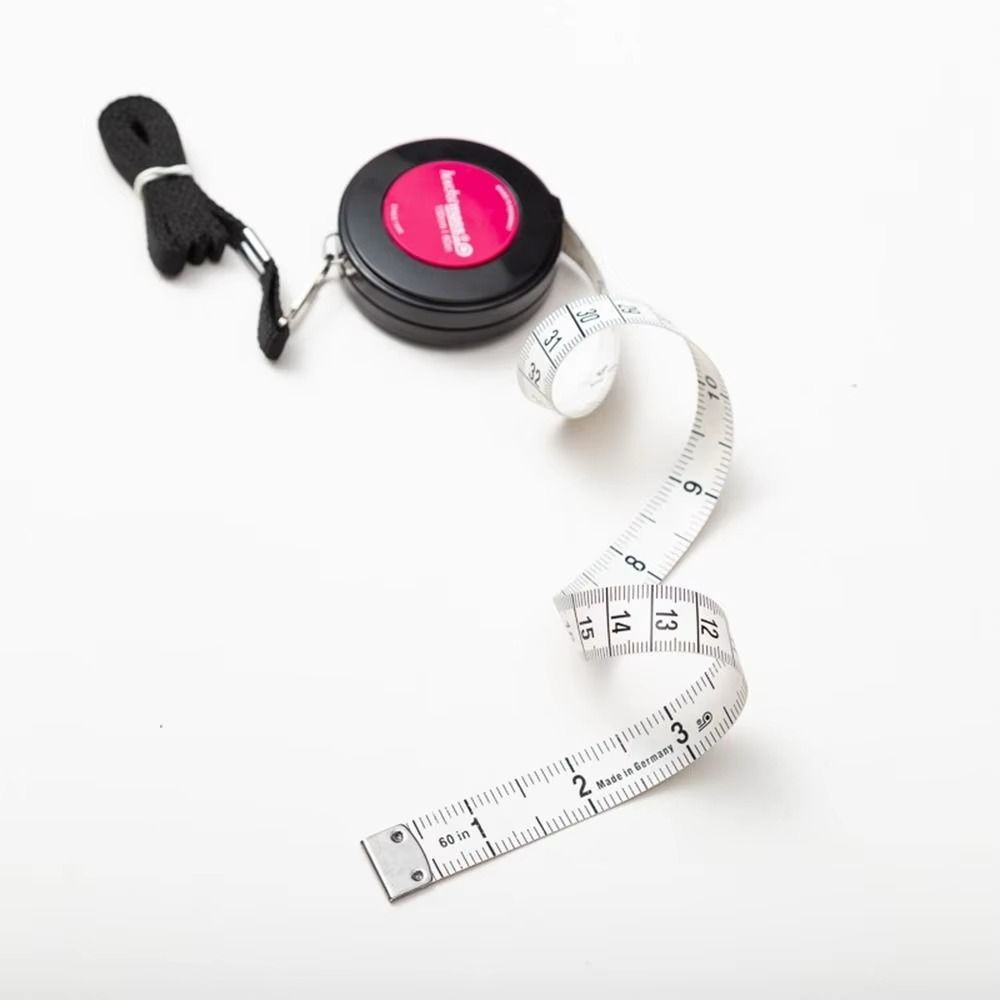 Centimeter Inch Retractable Measuring Tape Double Scale Keychain Tape Measur Key Ring