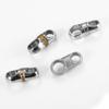 Ultra-light Titanium Alloy Keychain 360° Rotatable Brass Keychain Key Buckle Accessories Car Key Ring Stainless Steel/Titanium