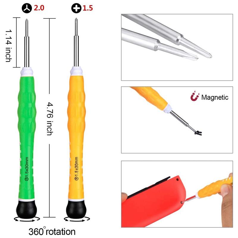 24Pcs 3D Replacement Joystick for Joycon Joystick Replacement for Nintendo Switch Joy Con Grip Accessories