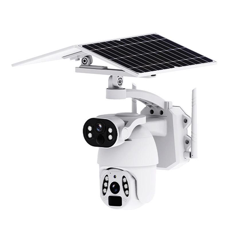 

6MP Outdoor Solar-Powered HD Night Vision Camera with Alarm Monitoring