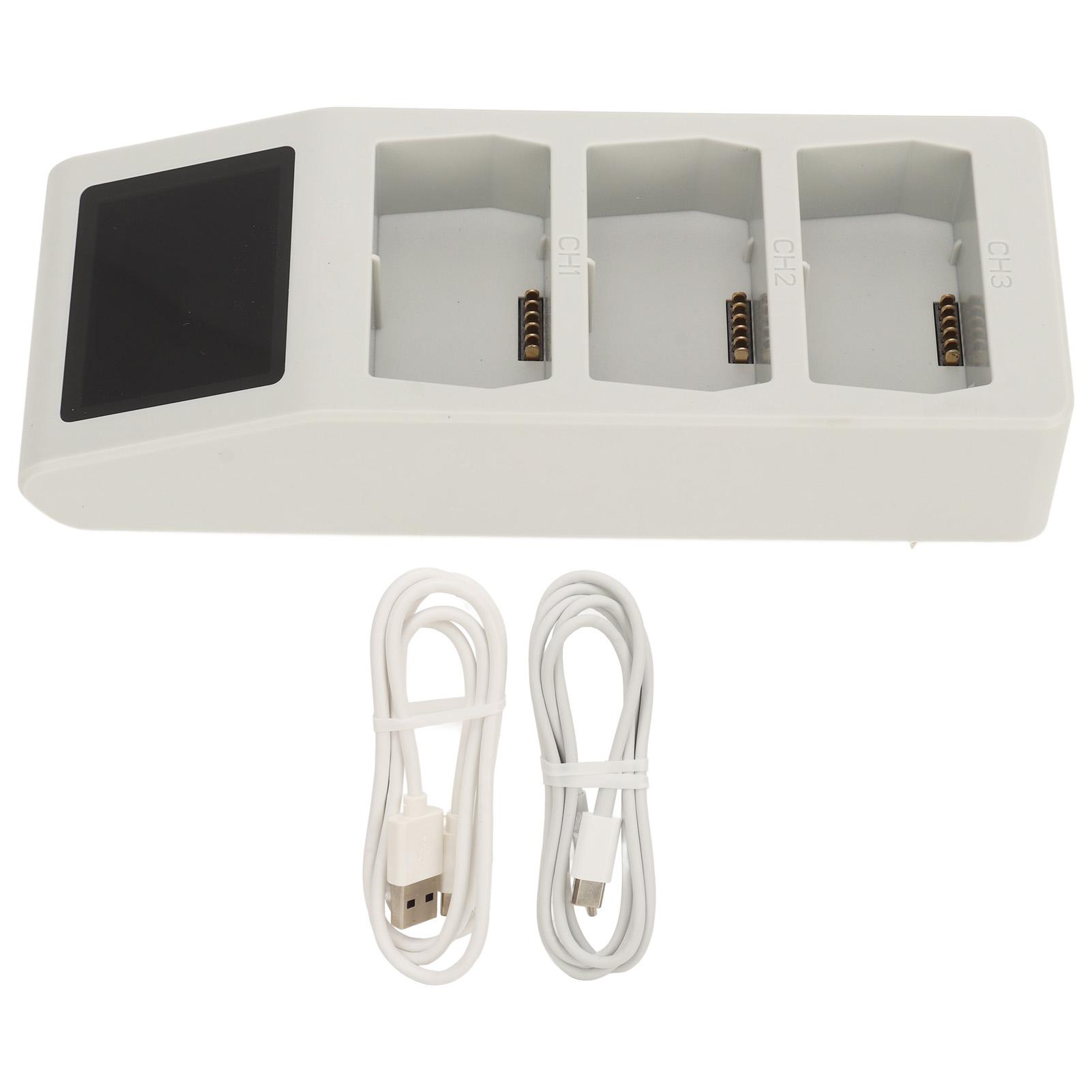 

Color Digital Display 3 in 1 Battery Charging Hub for Mini 4 Pro Mini 3 Pro Mini 3 Drone Battery