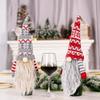 Knit Adorable Wine Bottle Cover Featuring Long Bearded Noface Design For Fun Festive