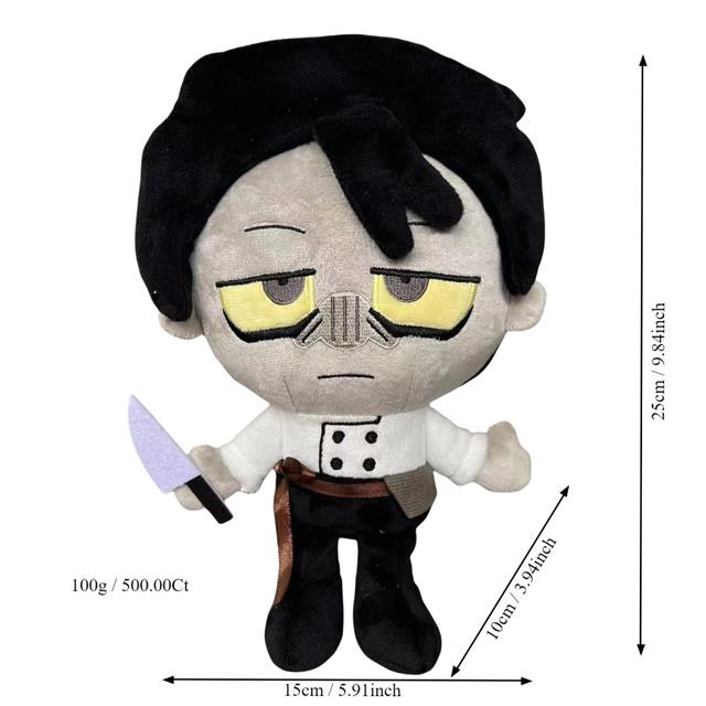 Vince Dead Plate Plush Toys Vince Plushine Stuffed Plush Game Periphery Decoration Cute Soft Cotton Doll Ornament Birthday Gifts