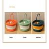 Collapsible Foot Bath Tub TEP Leakproof Durable Foot Soaking Basin for Home Spa Travel Post Work Relaxation