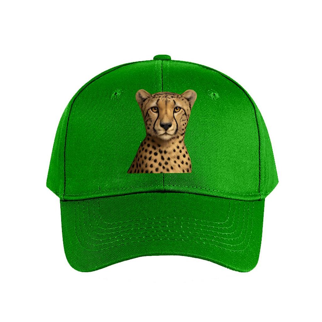 Realistic Plush Cheetah Head Home Decor Baseball Cap Fashion Unisex Sunhat Womens Outdoor Sports Snapback Cap