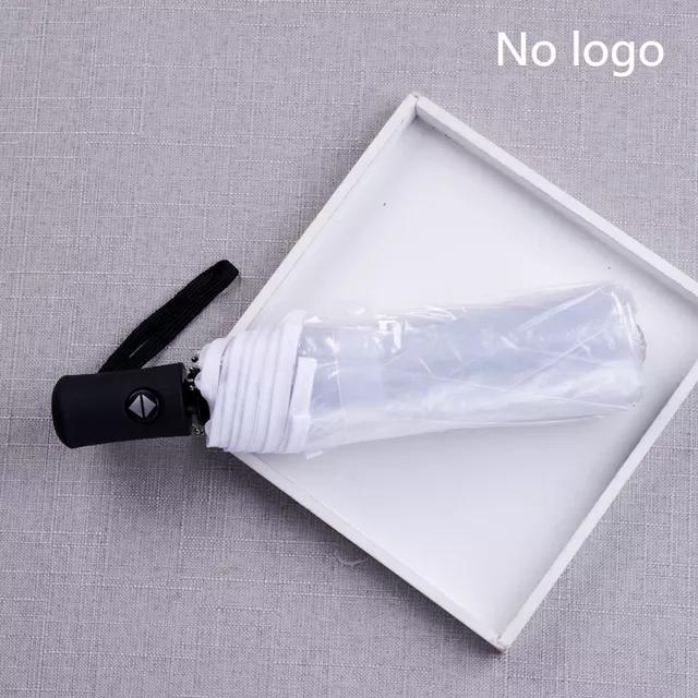 Automatic Umbrella Transparent Manual Umbrella Women's Folding Umbrellas Parasol For Rain And Sun Windproof Business