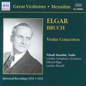 

CD YEHUDI MENUHIN, SIR EDWARD ELGAR, M - Violin Concertos 8110902 Naxos Historica 1999 Japan Classical Used