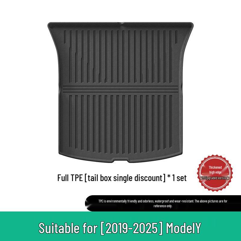 Tesla Model Y Floor & Trunk Mats - Waterproof TPE (2025 Facelift)