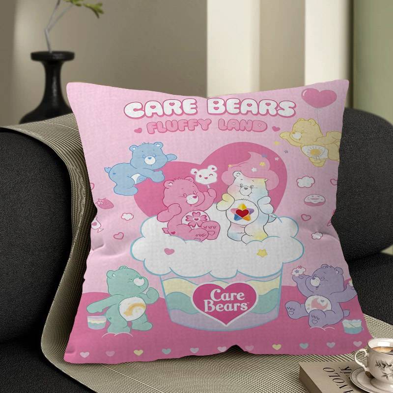 CARE Bear American Retro Cartoon Cute Cushion Cover Decorative Pillow Sofa Home Decor Case Pillow Cases