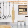 1 Piece [two-in-one] Wooden Banana Press, Potato Grinder, Foldable Kitchen Food Making Tool