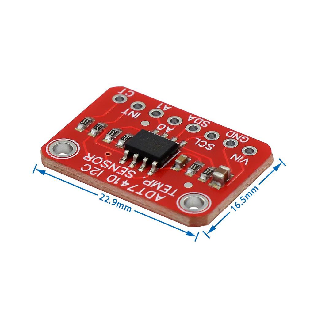 4089 Temperature Sensor Development Tools ADT7410 High Accuracy I2C Temperature Sensor Breakout Board