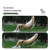 Foldable Outdoor Recliner: High-Back, Cotton Moon Chair for Beach, Portable & Adjustable for Sketching, Leisure, and Fishing.