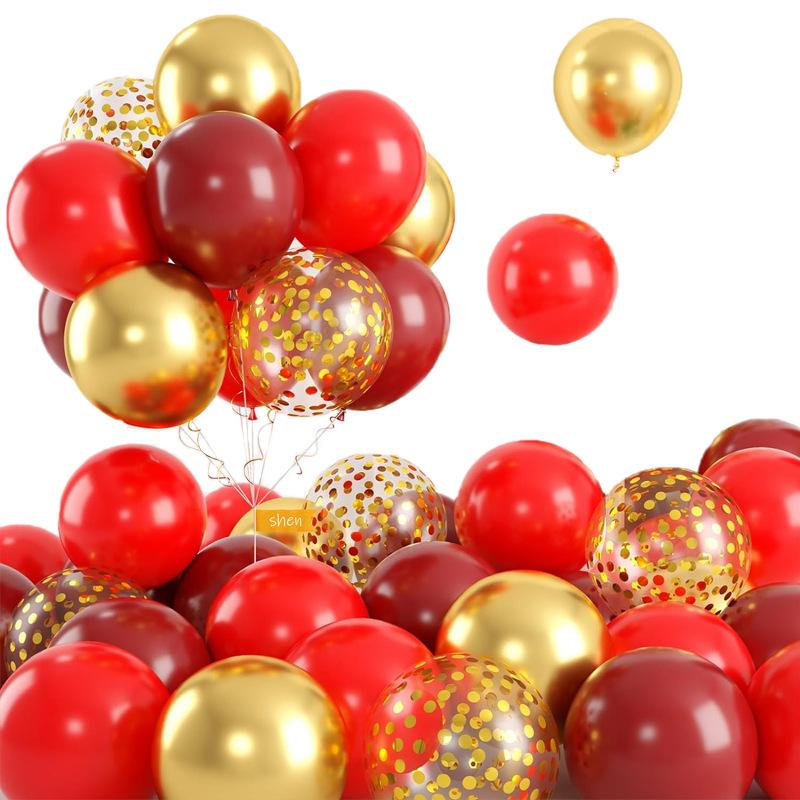 Romantic Latex Balloon Set Birthday Party Holiday Decoration Wedding Scene Photo Props