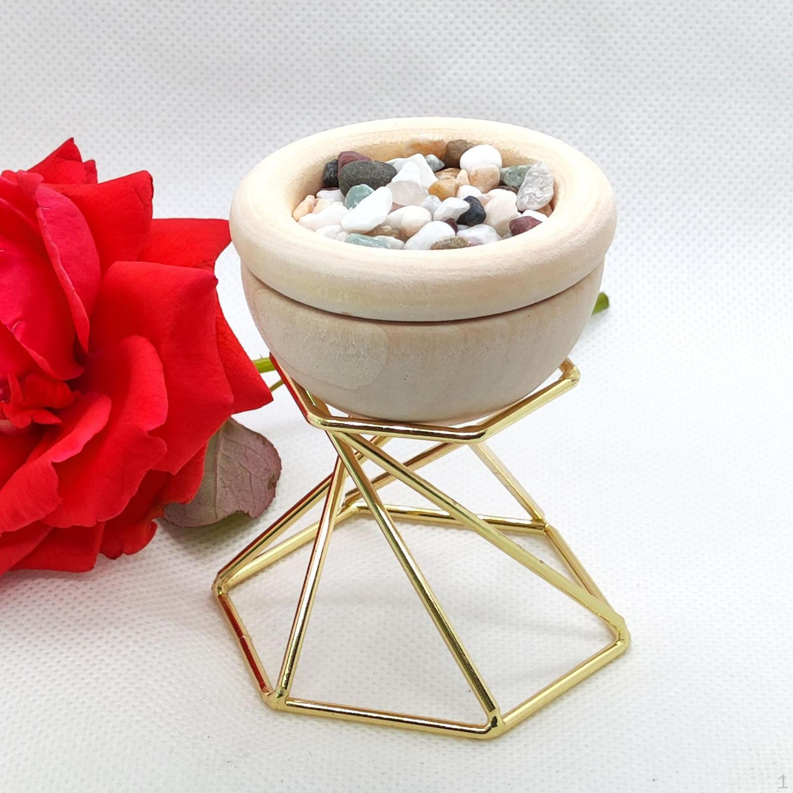 

Fragrance Oil Diffuser Scent Artwork Durable Portable Mini Stone Wood for
