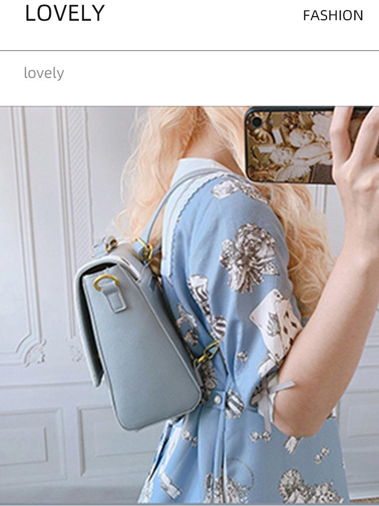 Korean-Style Lolita Crossbody Bag: Fashionable Soft Girl Handbag with Dual Shoulder Wear