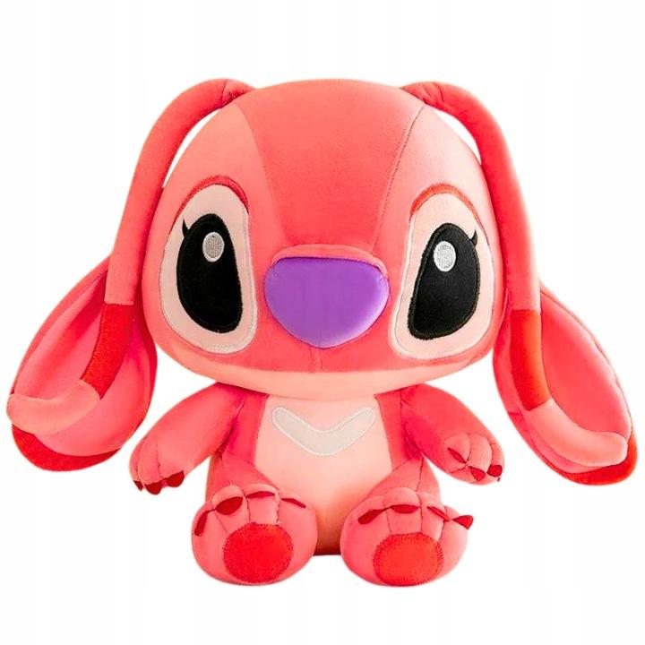 Maskotka Stich Różowy 30Cm Milutki Pluszak Dla Dzieci Zabawka