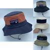 Summer Nylon Fisher Hat With Wide Brim And Sun Protection For Outdoor Activities