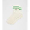 Lullulemon Unisex Daily Essential Quarter Socks *Stripe Caba Leon