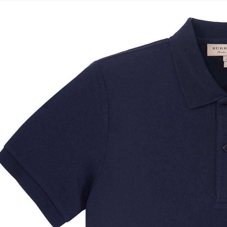 Burberry Oxford Logo Embroidered Polo 80362481