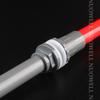 1pc O.D 20~32mm Gray UPVC Pipe Aquarium Fish Tank Tube Hydroponic Planting Frame Experimental Pipe Garden Fittings 50CM Long