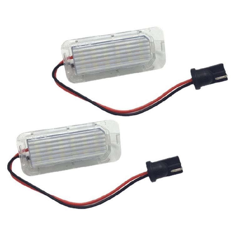 for Focus 5D Mondeo Fiseta Rear License Tag Lights Lamp LED License Plate Light 1