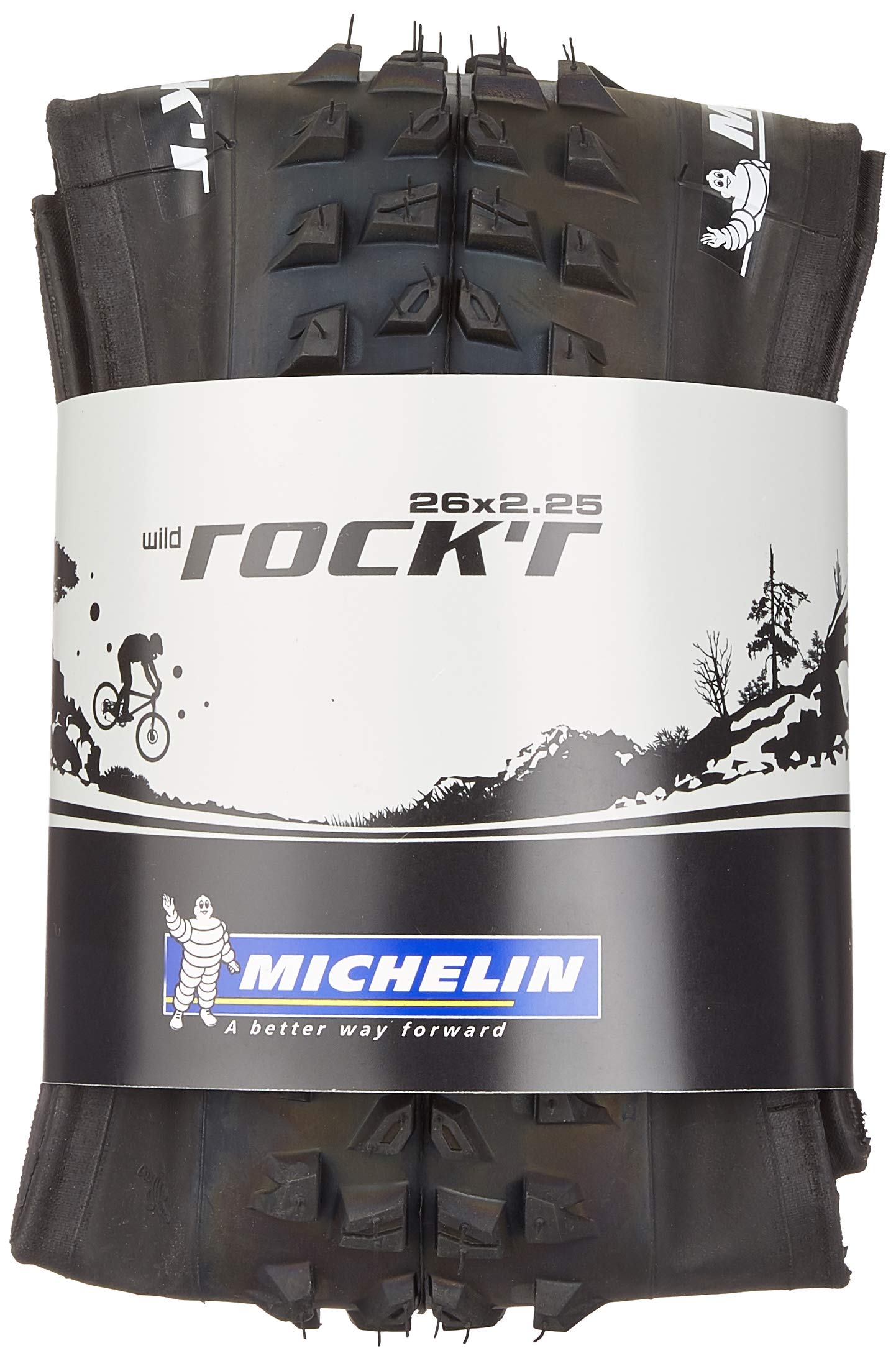 

Шина Michelin MTM317 Wild Rock R MTB - чорна, 26X2.20 дюйма