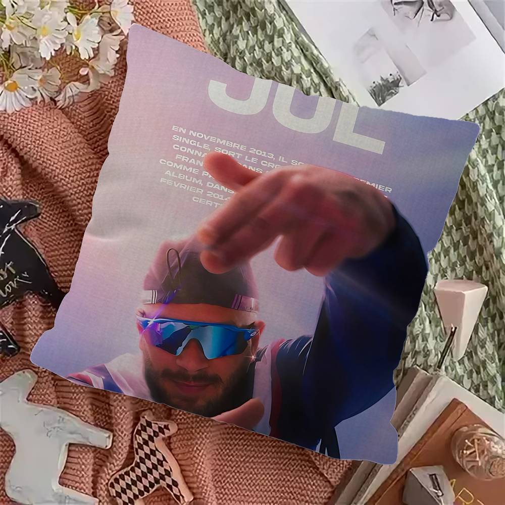 Rapper JJuL Music Album Pillow Gift Home Office Decoration Bedroom Sofa Car Cushion Cover Case X