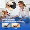 35x25cm Dog Nail Scratch Board Pull-Out Wooden Pet Nail Trim Pad With Built-in Treat Box Sandpaper Scratcher Toy  Grooming Train
