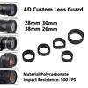 Anti-Riot Flashlight & Red Dot Lens Cover for T1/T2/X300V/X400V