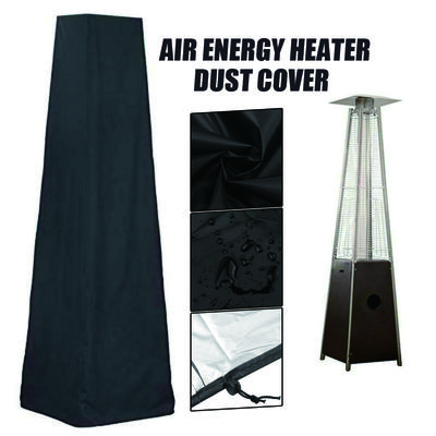 Outdoor Fire Pit Cover Waterproof Dust-proof Patio Heater Cover Protection For Garden Backyard Stove Furniture Cov