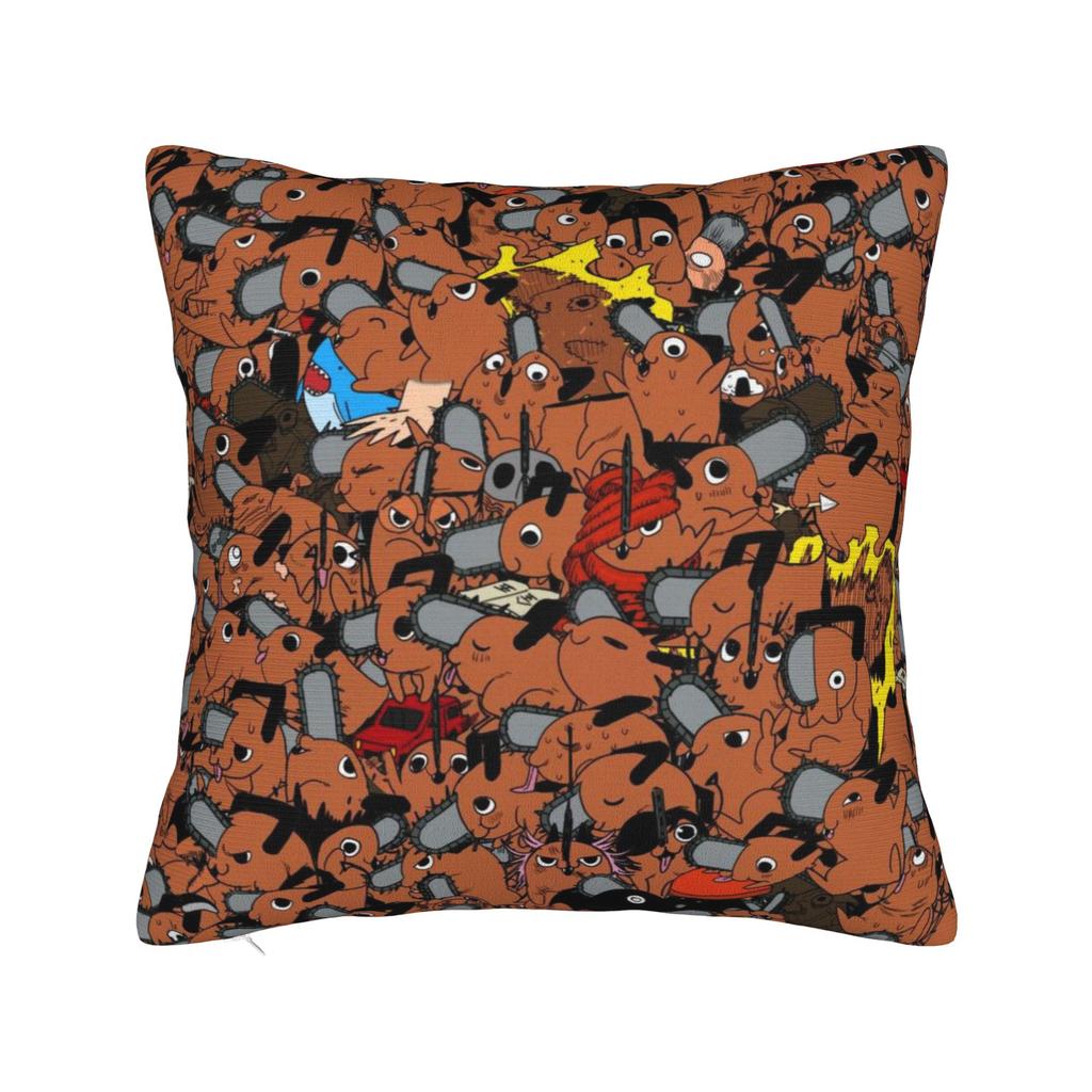 Kawaii Pochitas Pillowcases Product Soft Cushion Cover Decor  Throw Pillow Case Cover Home Multiple Sizes