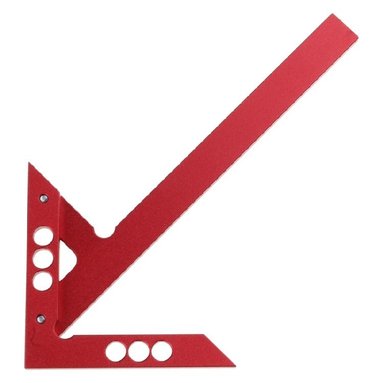Carpenter Rule Aluminum Alloy Woodworking Center Scribe Square Center Scriber