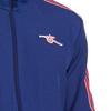 adidas Chaqueta de chándal con cremallera completa Icono del Arsenal para hombre Cielo Nocturno Rojo JF0544