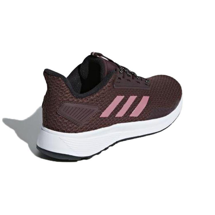 Adidas Duramo 9 Comfortable Versatile Mesh Slip-Resistant Low-Top Casual Running Shoes Women Sneakers Red Brown BB7715