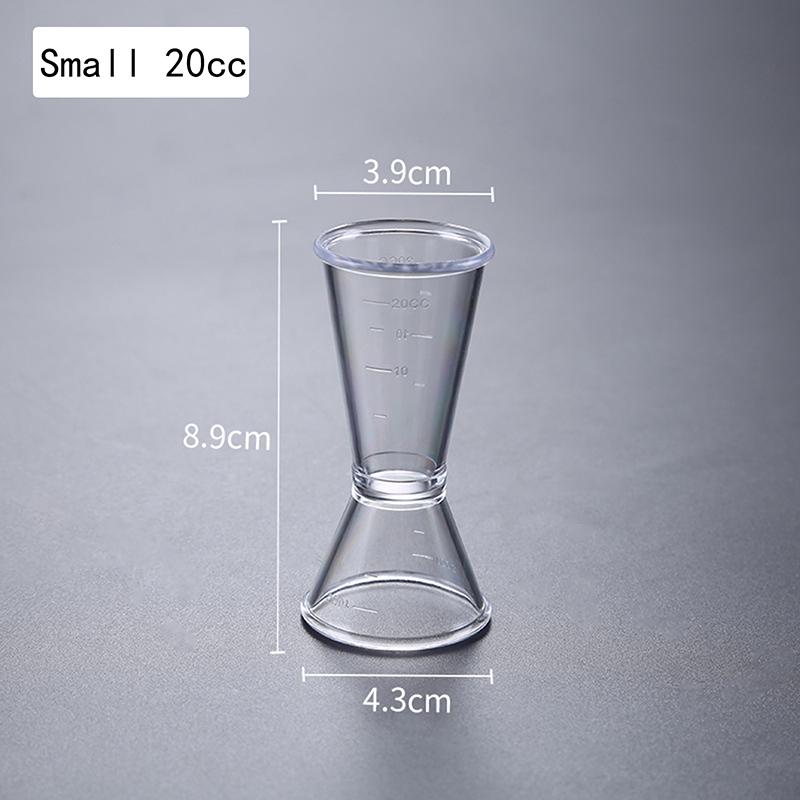 1Pc Cocktail Measure Cup For Home Bar Party Pc Resin Ounce Cup Measuring Cup Measurement Graduated Cup Cocktail Shaker Jigger