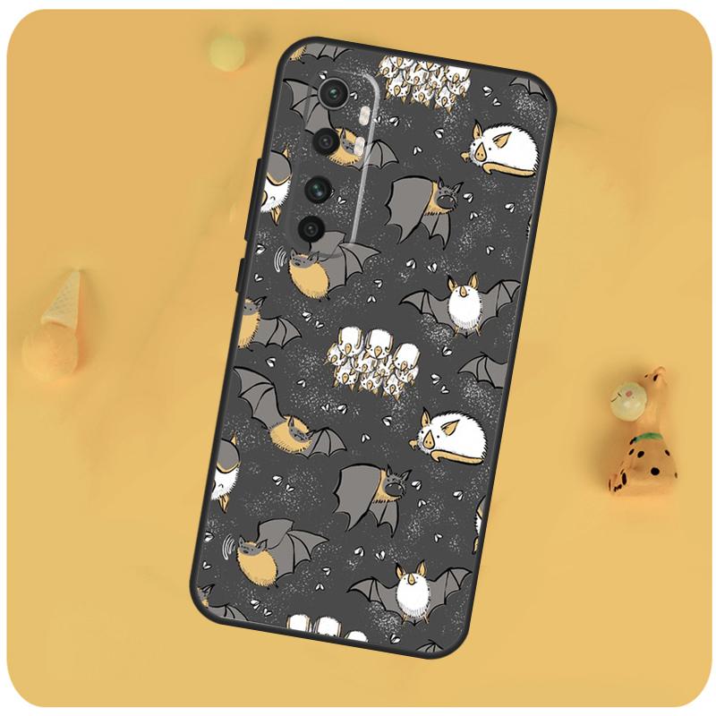 Halloween Bat Cover For Xiaomi 15 13 14 Ultra 11T 12T 13T 14T Pro POCO X7 X6 Pro X3 X5 F5 F6 M6 Pro Case