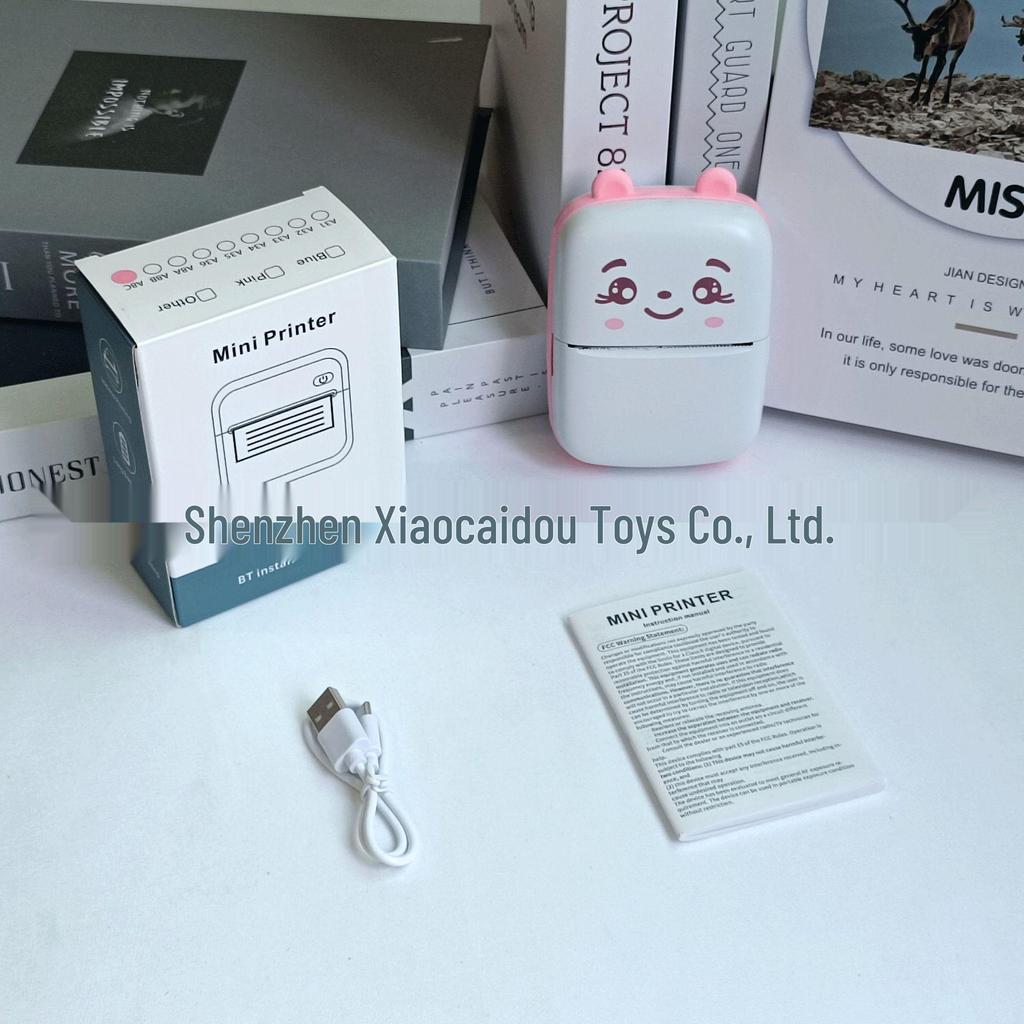 Portable Bluetooth Mini Printer for Students and Home Use