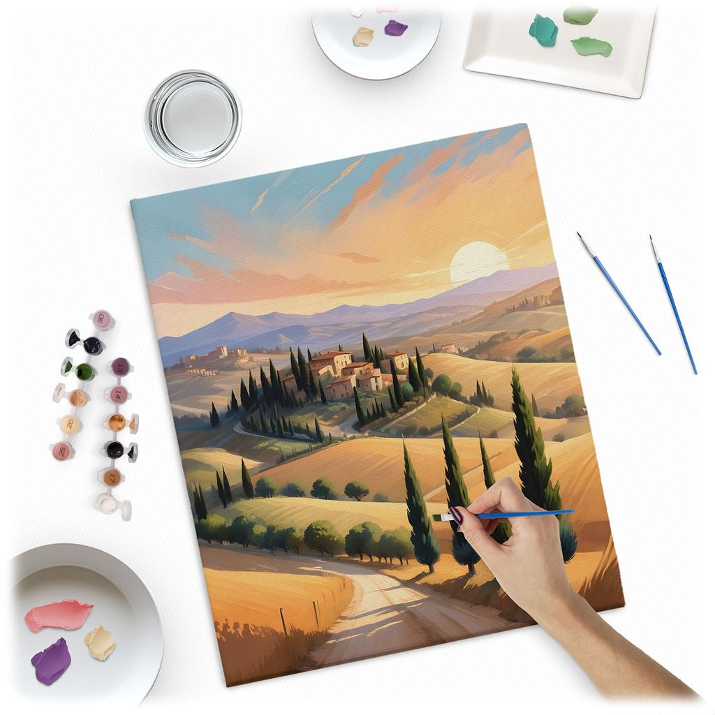 Paint By Number Picture 40X50 Cm Massido Landscape