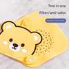 Toilet Drain Cover Anti-Odor Device Silicone Pad Bathroom Anti-Odor Anti-Clogging Sink Sealing Cover Two-In-One