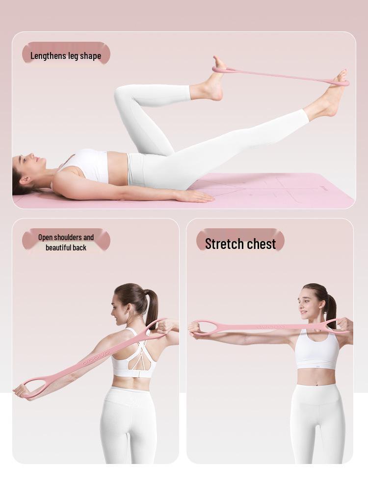 8-Shaped Elastic Band for Women's Back Training & Shoulder Stretching (MD-01)