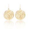[Naot Jewelry] Women's Earrings Mesh Plate Pierce/Earring Type: Earrings Gold