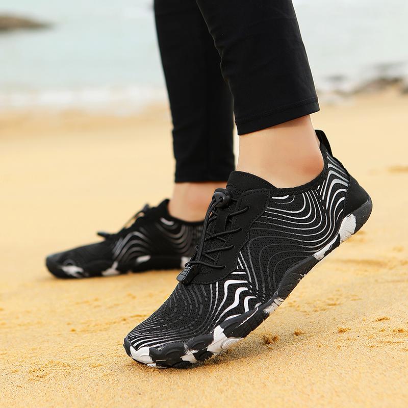 Quick Dry Aqua Sneaker Unisex Light Breathable Water Sports Shoes Non-slip Soft Wading Footwear for Surfing Fishing Canyoning