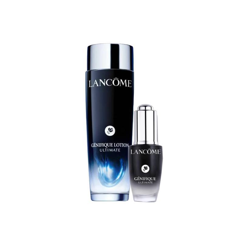 Lancôme Skin care set Small black bottle essence toner set Two-piece set: 150ml moisturizing toner + 20ml moisturizing essence without gift box чёрный