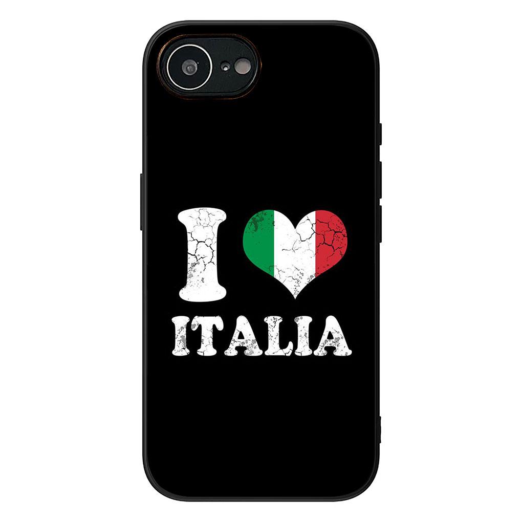 Silikonhülle für Motorola Moto G86 G14 G35 G34 G45 G55 G64 G75 G85 G24 G15 G54 G57 Power Handyhülle Italien Flagge